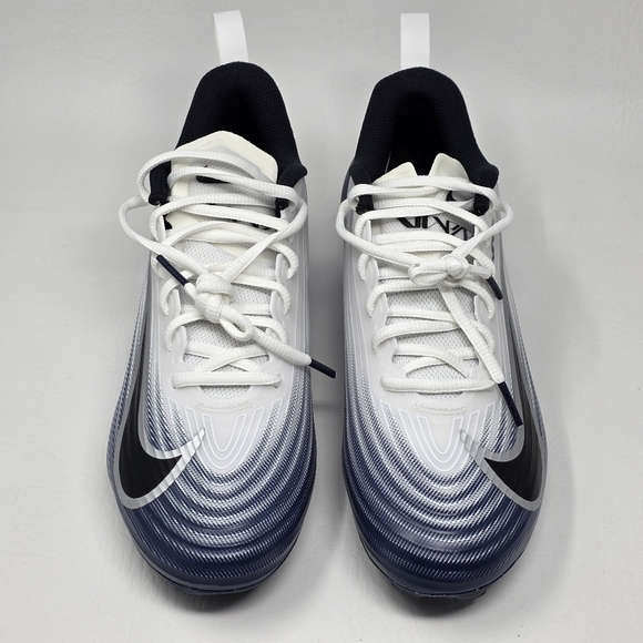 Nike Vapor Speed 3 Men\'s Size 8 White Blue Navy Football Cleats HM8849-103 New main image 9